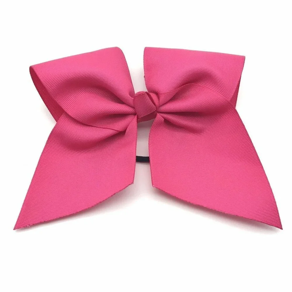 Lot Of 3 Pink Bows In Great Shape 1 W/ Cancer
